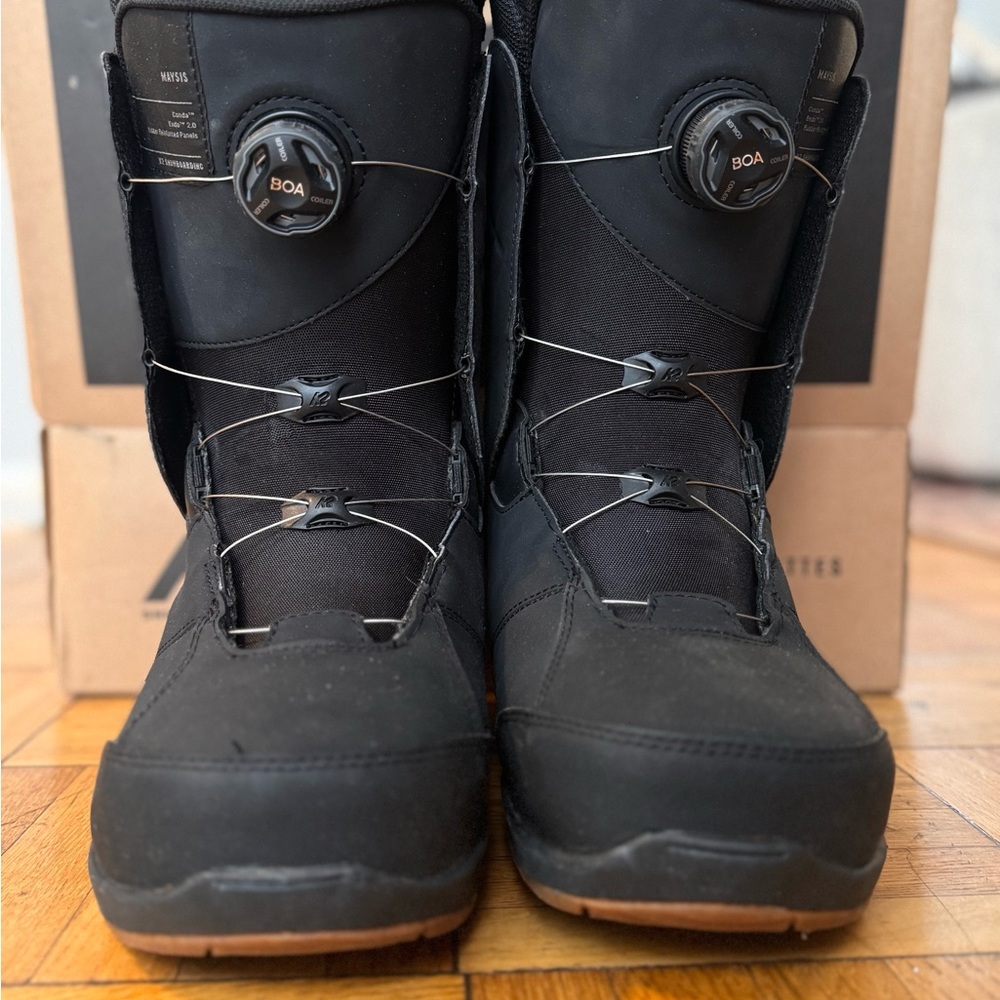 Used Once K2 Maysis Men's Snowboard Boots Size Finds US 10.5 UK 9.5 EU 44